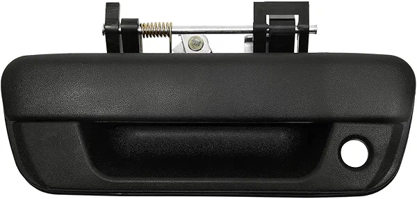 Tailgate Door Handle, Compatible with 2004-2012 Chevy Colorado & GMC Canyon & Isuzu i-280 / i-290 / i-350 / i-370, Exterior Rear w/ Keyhole | Replace# 80584, GM1915118 Tail gate Liftgate Latch Lock
