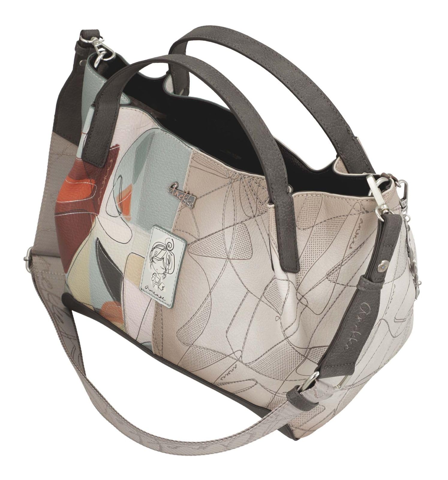 Anekke Bolso de asa corta y bandolera Auralis