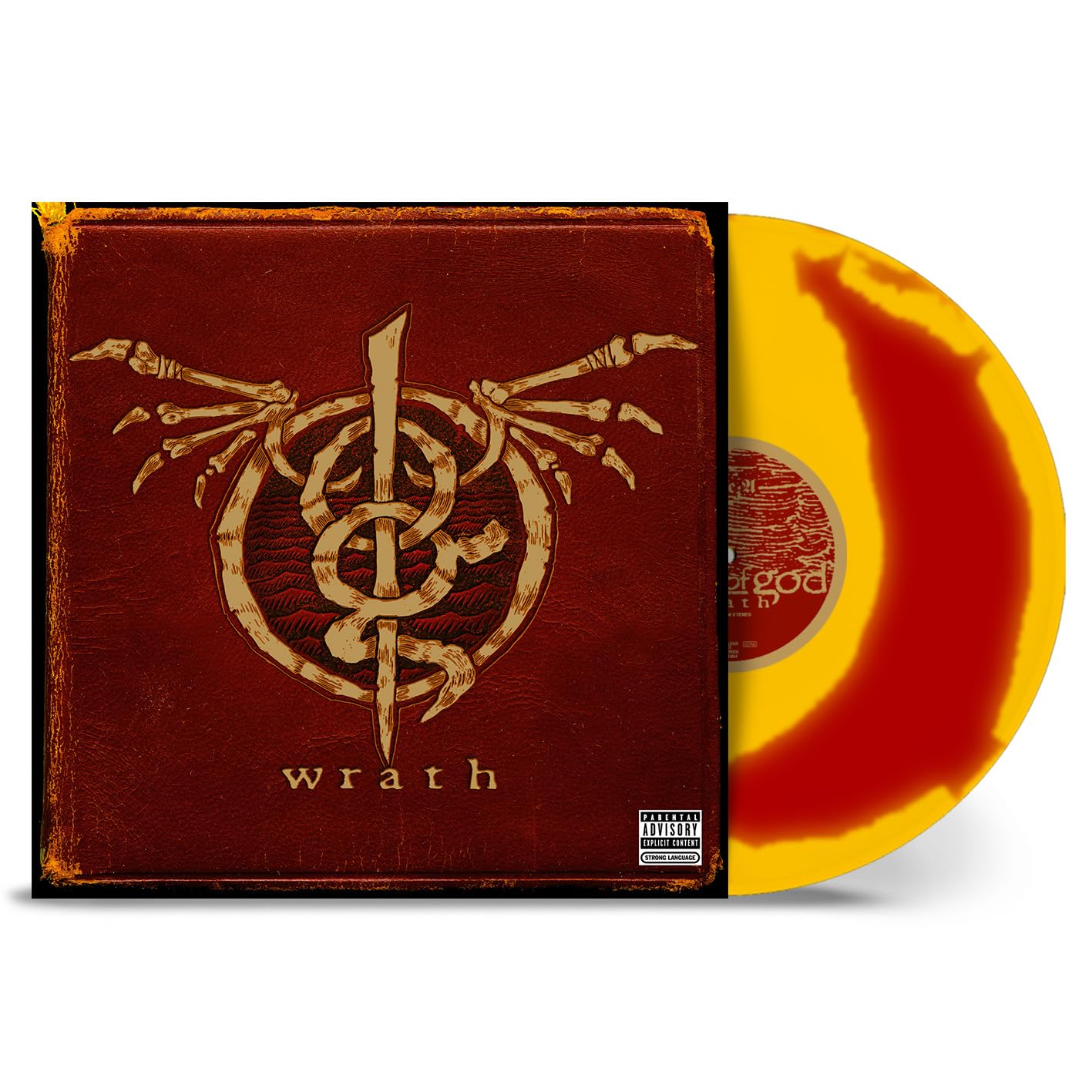 Lamb of God - Wrath Limited Edition Yellow & Red Split Vinyl 12"" Album