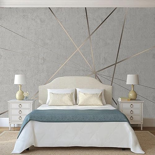 Papel pintado 3D de líneas geométricas, elegante y sencillo, papel tapiz autoadhesivo para sala de estar, dormitorio, comedor, decoración del hogar,