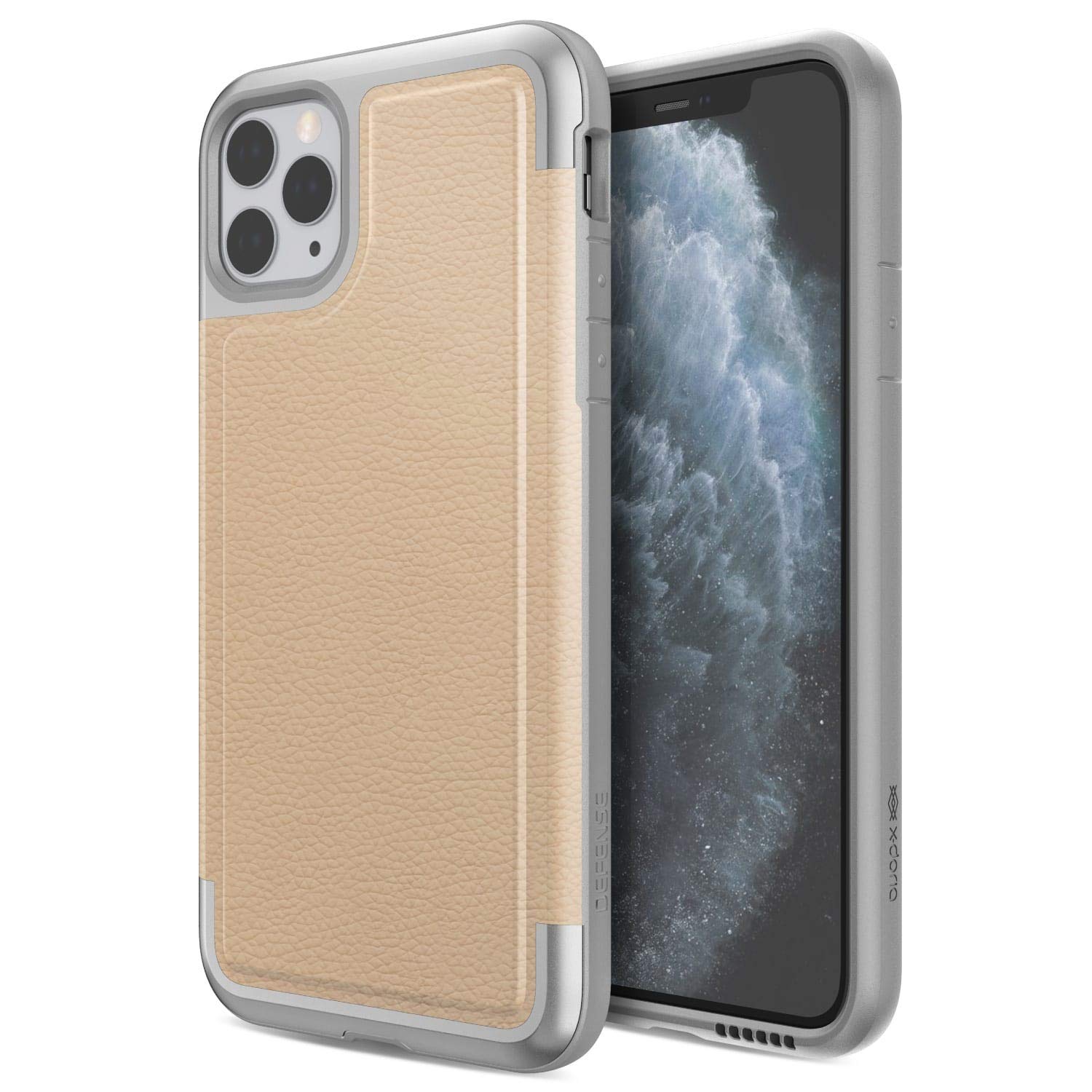 X-Doria 37040053001 Defense Prime Back Case for iPhone 11 Pro Max - Tan (Pack of1)