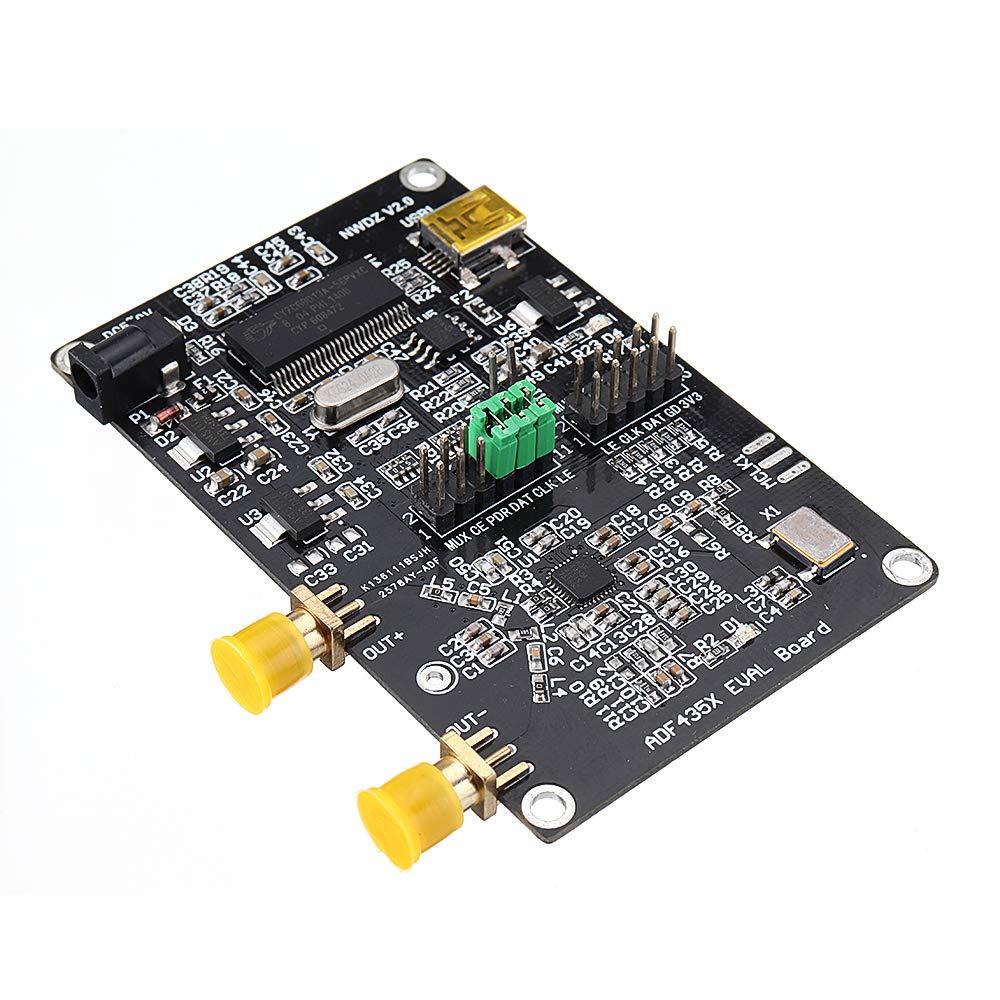 Adf4350 / Adf4351 Placa De Desarrollo 35M-4.4G Fuente De Señal Software De Pc Punto De Control Frecuencia Salto De Barrido - Adf4350