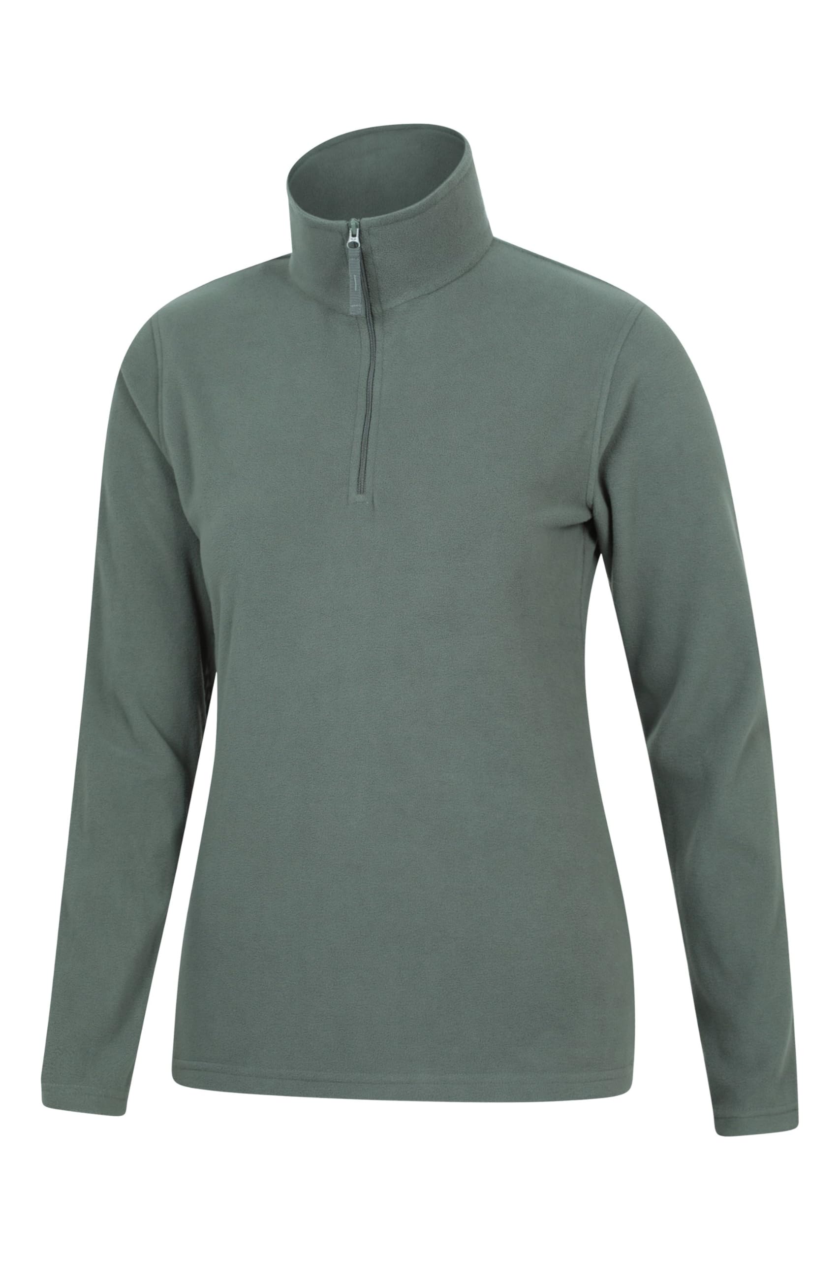 Mountain Warehouse Camber Half Zip Women's Fleece - Lightweight, Warm & Cosy Half Zip Sweatshirt - Best for Spring Summer, Camping, Outdoors, Travelling & Hiking — view 4