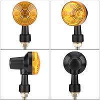 OFZVEO Motoros Index Lámpa 12V Halogén Vízálló 4 Darabos Szett Univerzális Motorkerékpár Robogó Quad 7