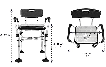 KMINA シャワーチェア (150kg) お風呂椅子 介護用 Amazon｜KMINA - シャワーチェア (150kg)、風呂椅子 介護、お