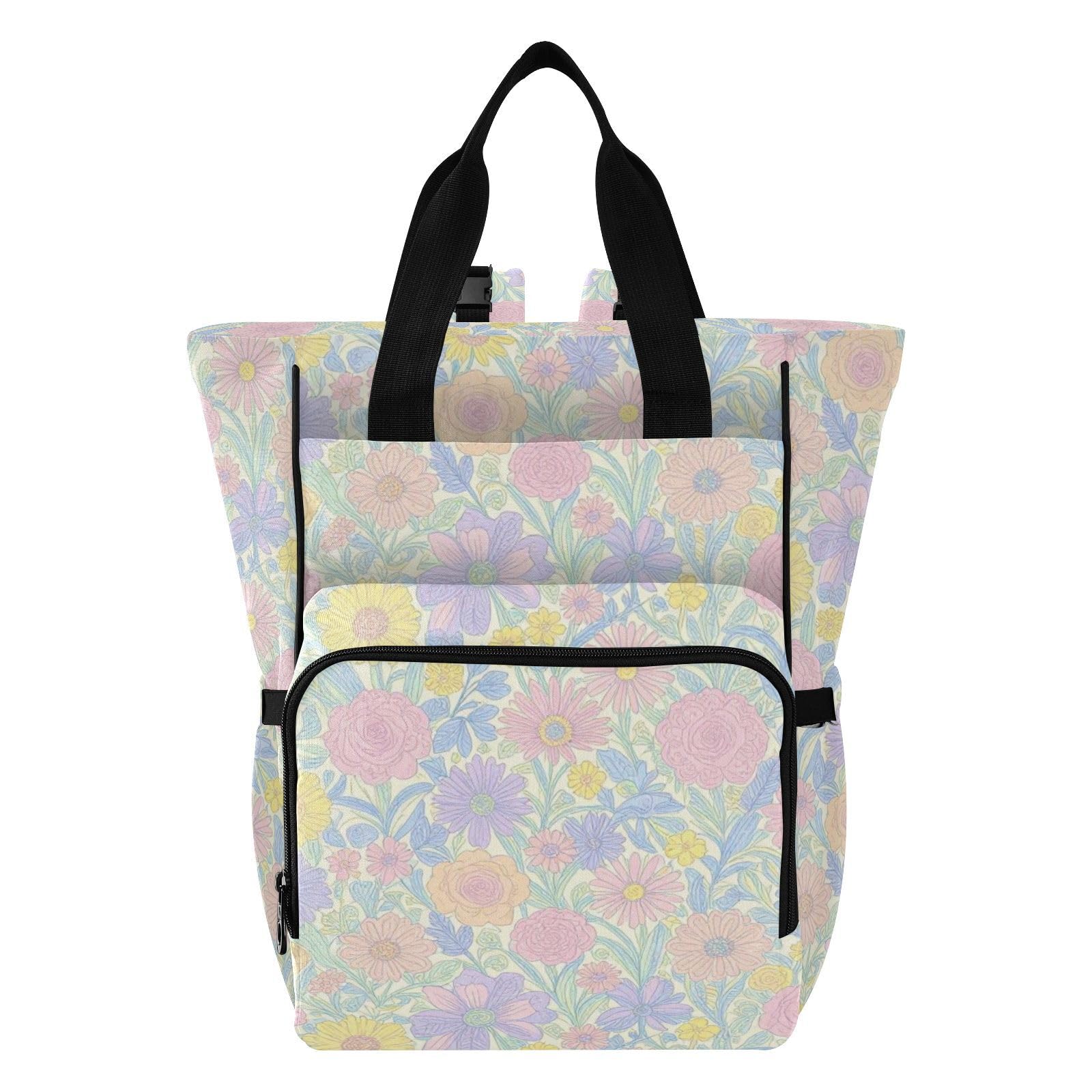 Grande borsa per pannolini, unisex, da viaggio, graziosa, elegante, motivo