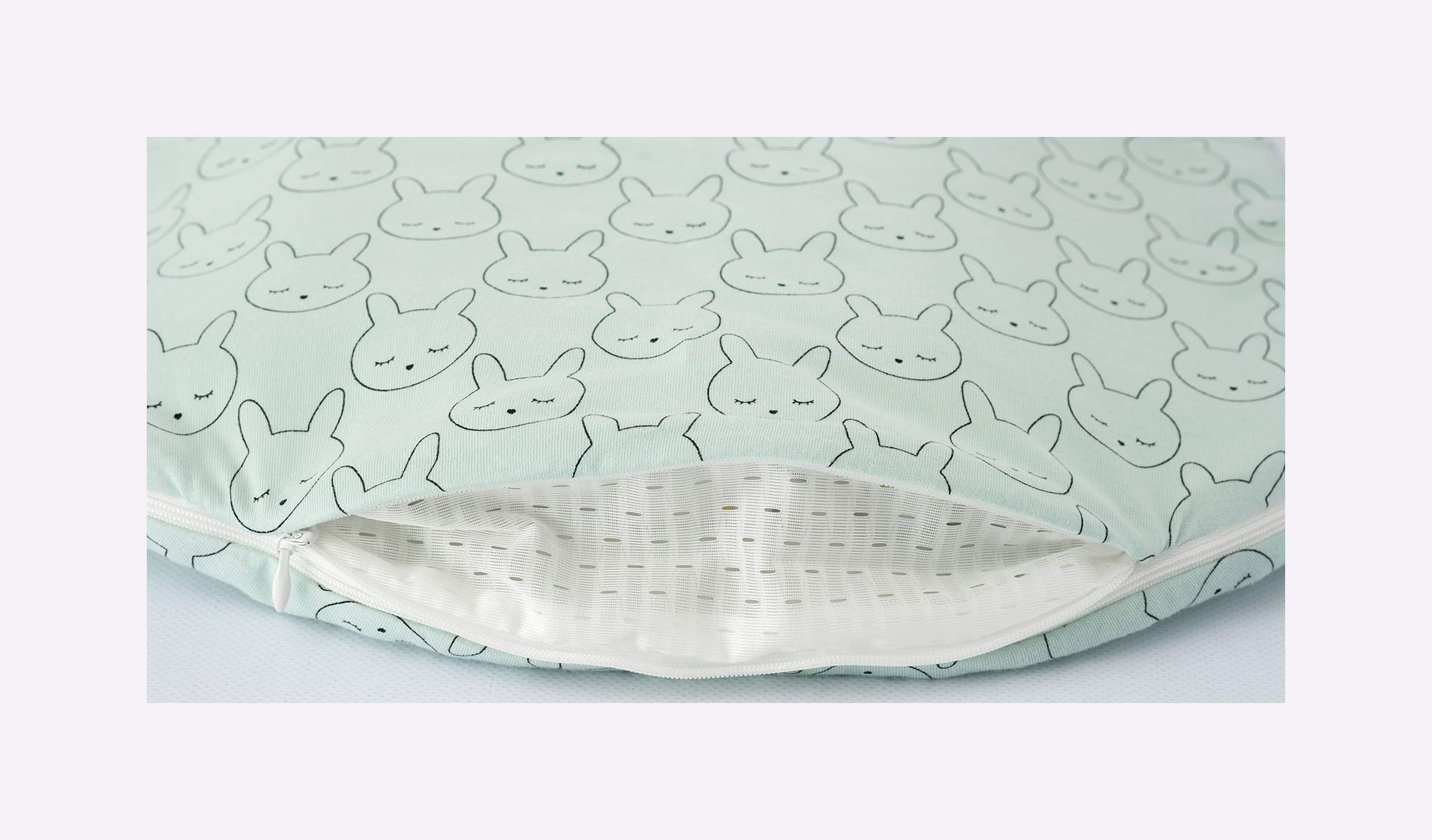 Träumeland S0102307 Außenschlafsack LIEBMICH Kuschelhase 80/86, mehrfarbig