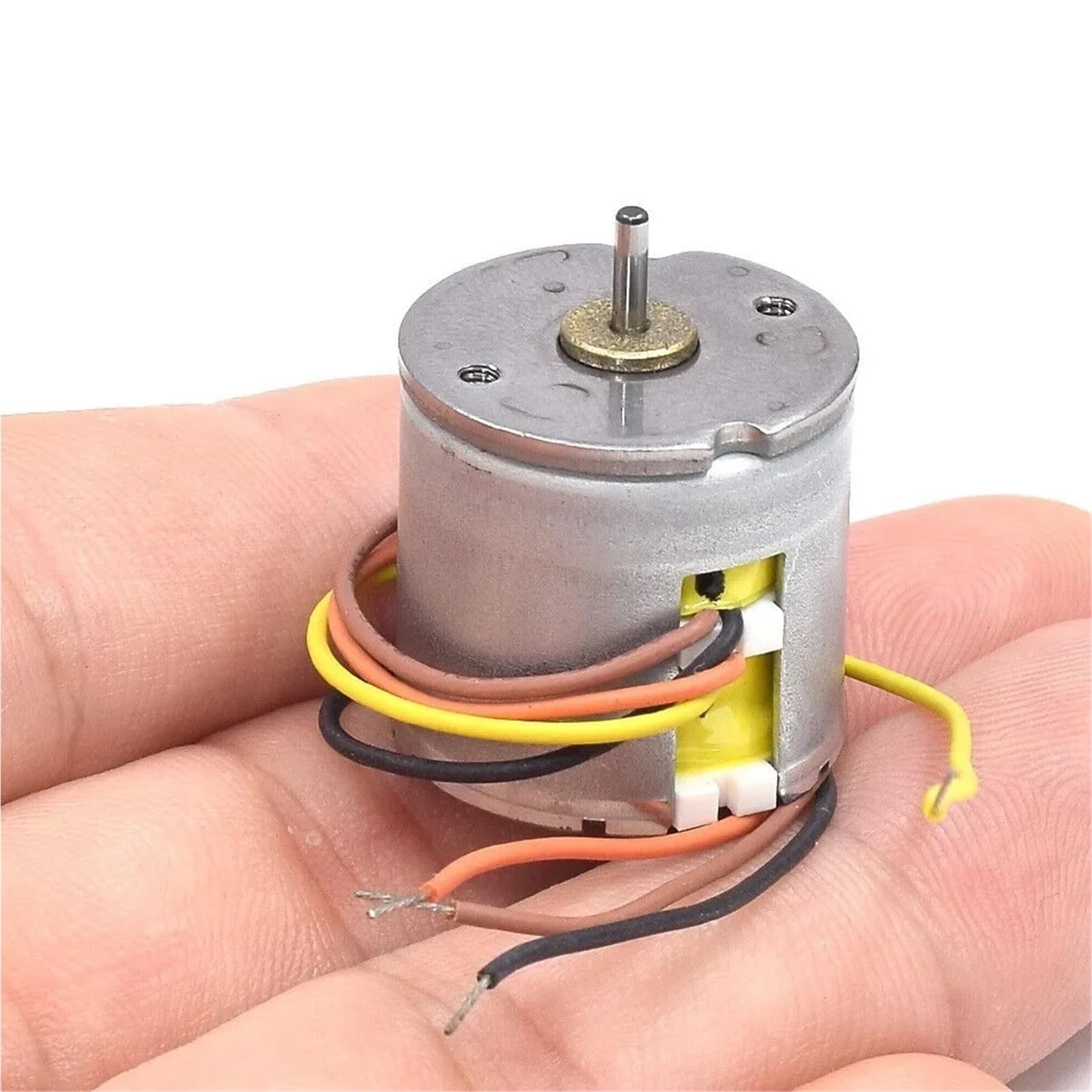 Motor paso a de 4 cables, bifásico, 20 mm diámetro, con rotor magnético potente, 10/30/50 unidades, CC 12 V-24 V pieza de reparación(30pcs)