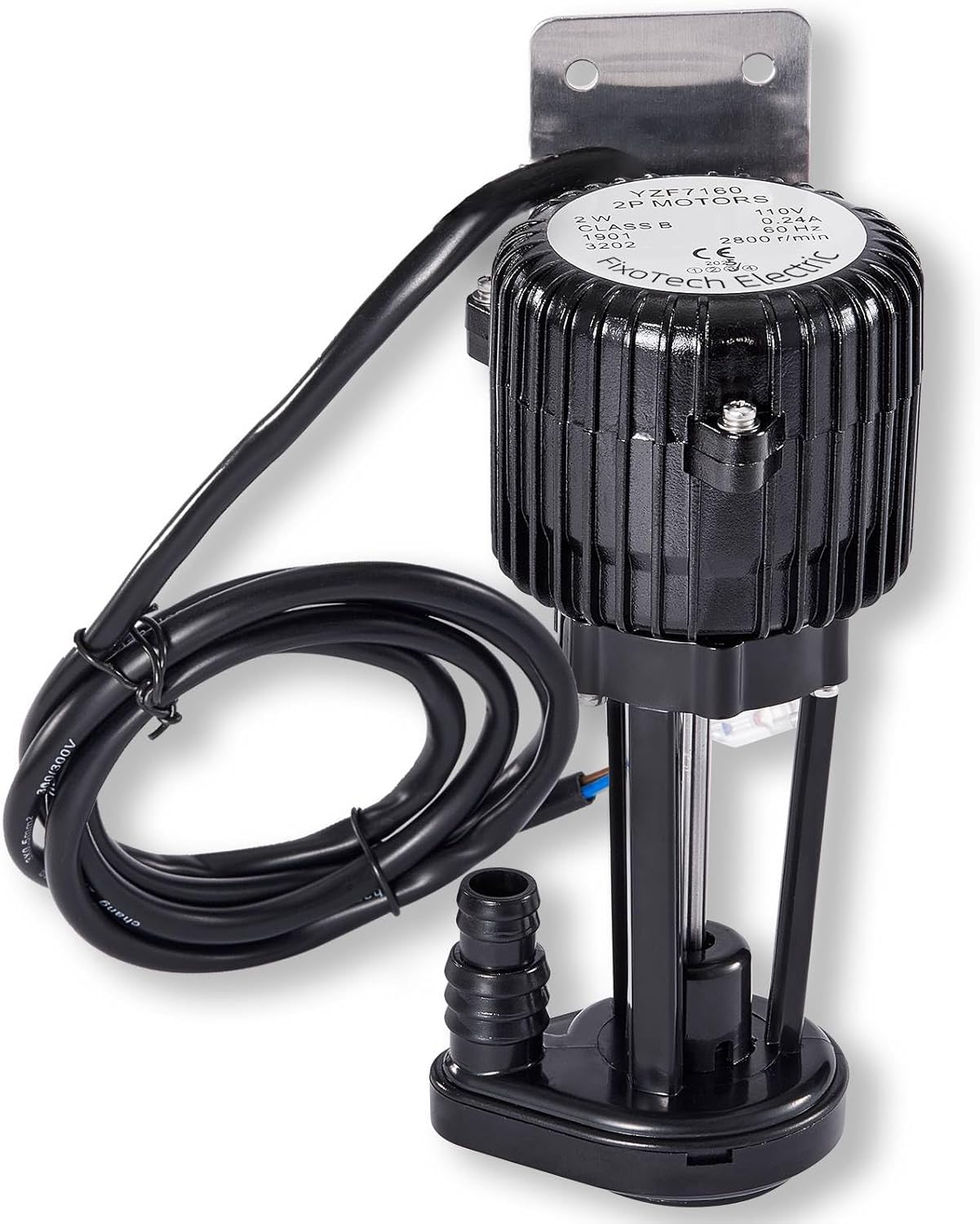 YSP2PJDVF1 Commercial Ice Maker Water Pump | Quiet 110V 2W Replacement Part Compatible with Vevor, Cotlin, Scotsman & Hoshizaki | Easy 3/8" NPT Install for Restaurant & Bar Ice Machine Repair