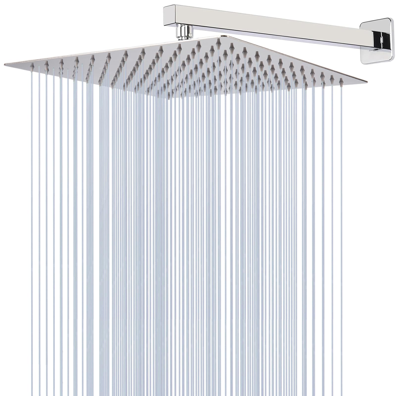 Katezon 30 cm High Flow Rainfall Shower Head with 40 cm Shower Arm