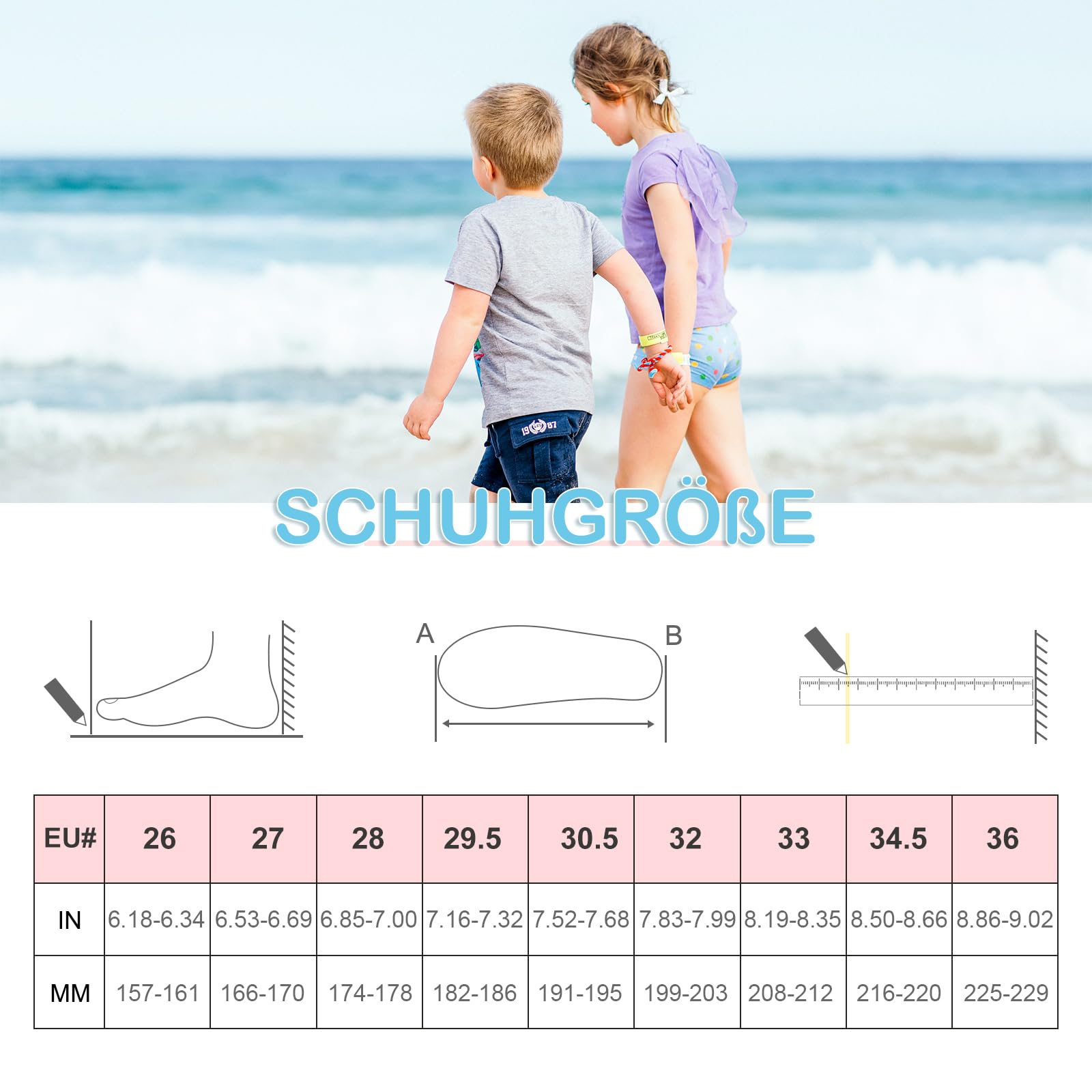 Harvest Land Sommer Kinder Sandalen Mädchen und Jungen Outdoor Walking Sandalen