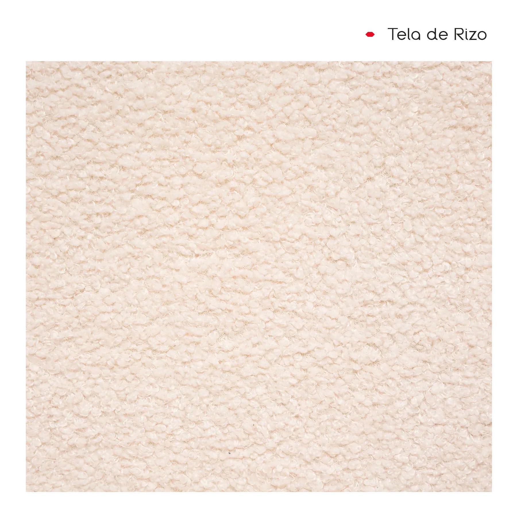 TIENDA EURASIA – Sillon Infantil Basile | Color Crudo | Medidas 46x43x43 cm | Altura del Asiento y Respaldo 28 cm | Espuma, Tela de Rizo y Madera de Pino | Reposabrazos Acolchado | Silla Infantil