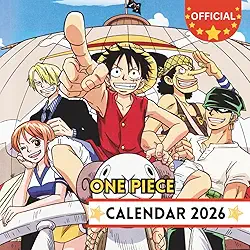 calendar 2026 12 monthly: Set Sail with Luffy and the Straw Hat Crew on a Grand Adventure