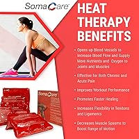 Vista 2 de Sport & Back Hot Pack - Pain Relief, Reusable for Neck, Shoulders & Joint Pain, Ease to Use, Click to Activate, Advanced Hot Therapy - Muscle