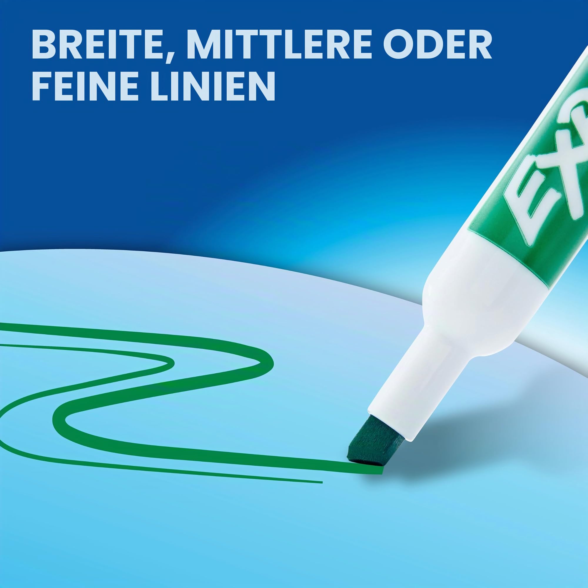Expo 2 low-odor Dry Erase Marker, Keilspitze, 16 Stück (81045) 8-Pack Vibrant Colors