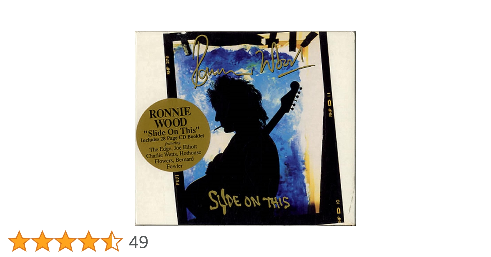 ロン・ウッド　スライド・オン・ディス楽譜集 ロン・ウッド スライド・オン・ディス楽譜集 Ronnie Wood/ Slide