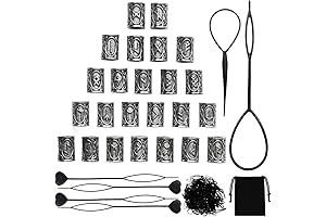 Viking Hair Beads Beard Braid Rings 24 PCS