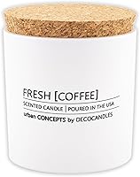 Vista 17 de Conceptos Urbanos de DECOCANDLES - Coco de la Isla - Vela de soya altamente perfumada - Larga duración - vertida a mano en Estados Unidos