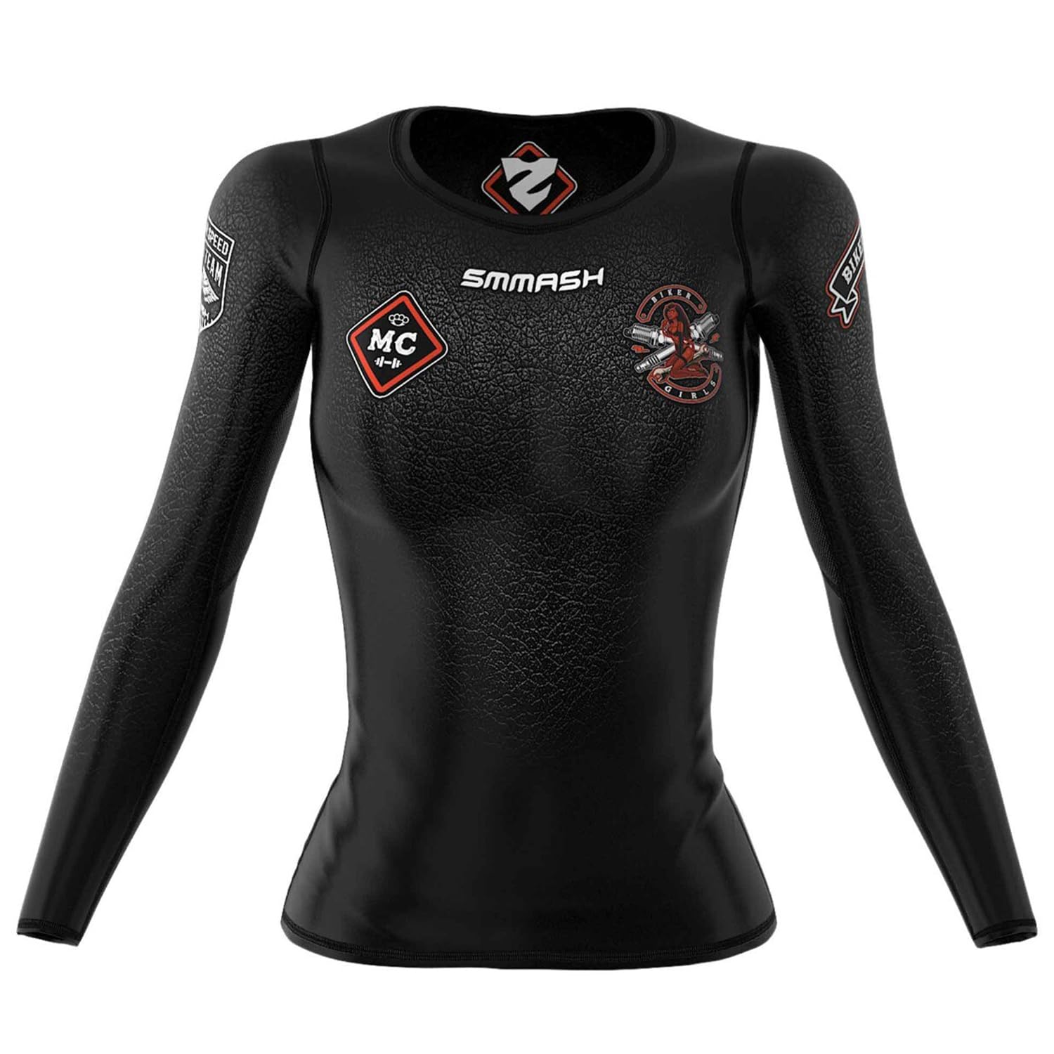 SMMASH Pride Womens Long Sleeve Compression Tops, Breathable and Light, Functional Thermal Shirt for Crossfit, Fitness, Yoga, Gym, Running, Sport Long Sleeved, Antibacterial Material… — view 29