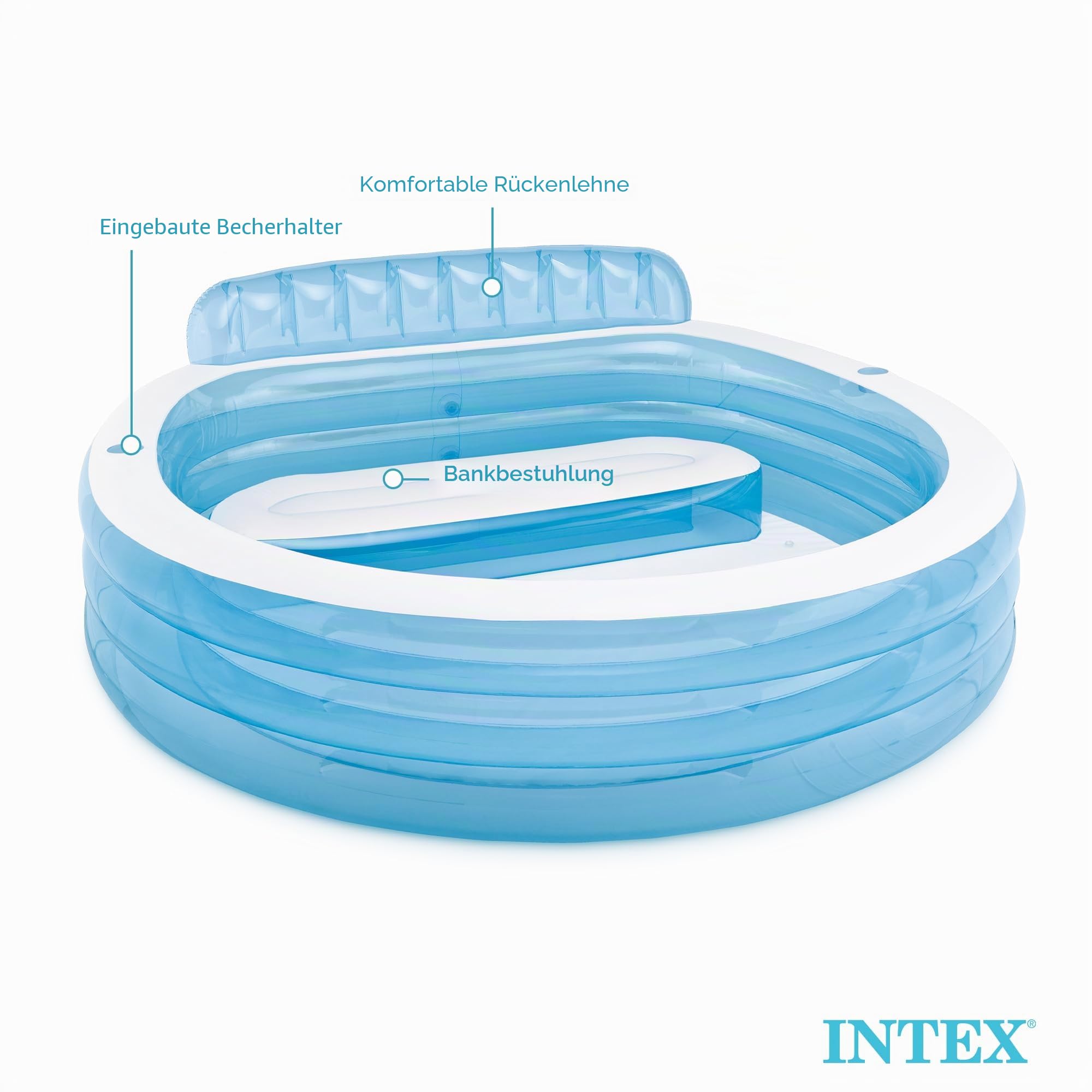 Intex 57190ep Aufstellpool aufblasbar