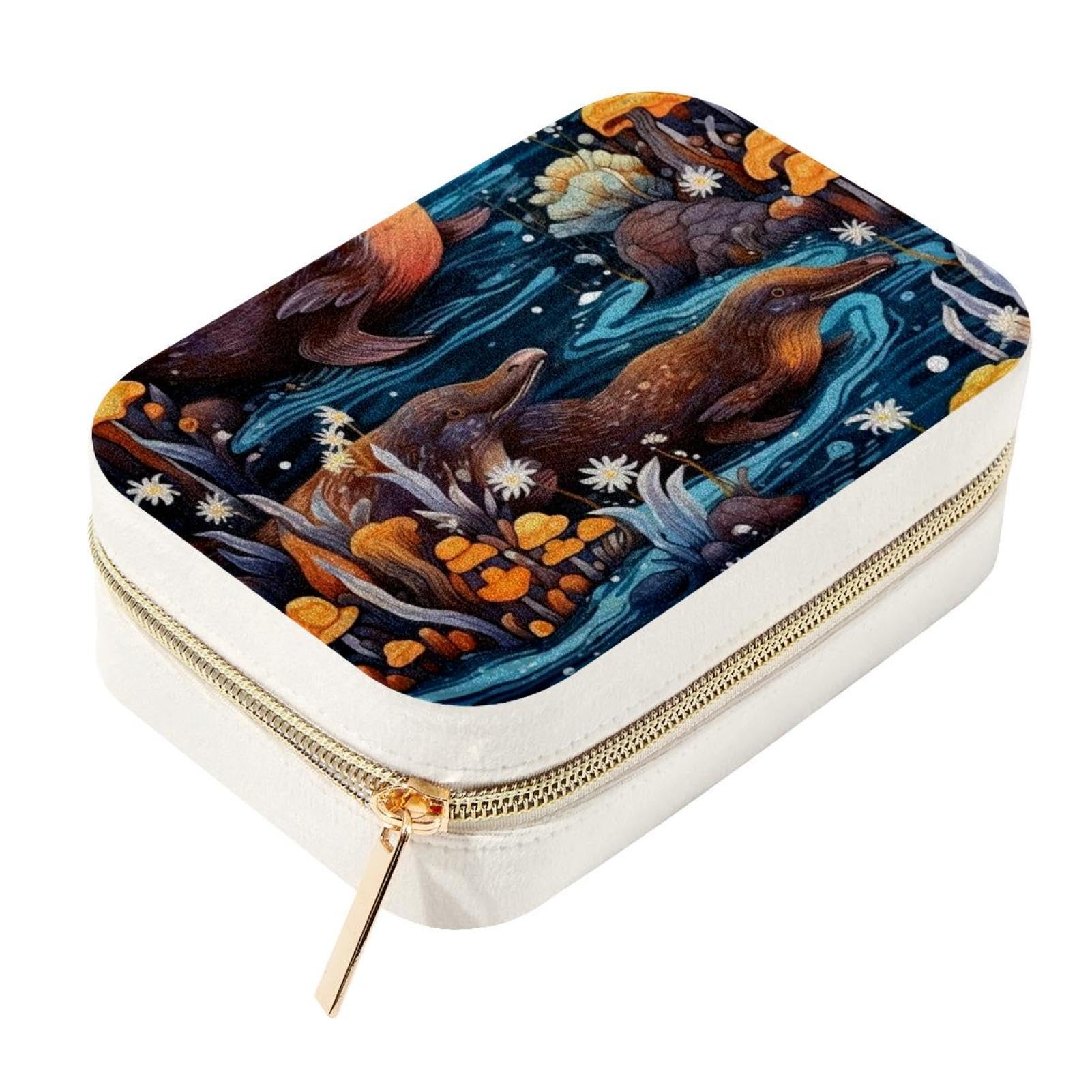 Boîte à bijoux motif ornithorynque pour embellir votre coiffeuse