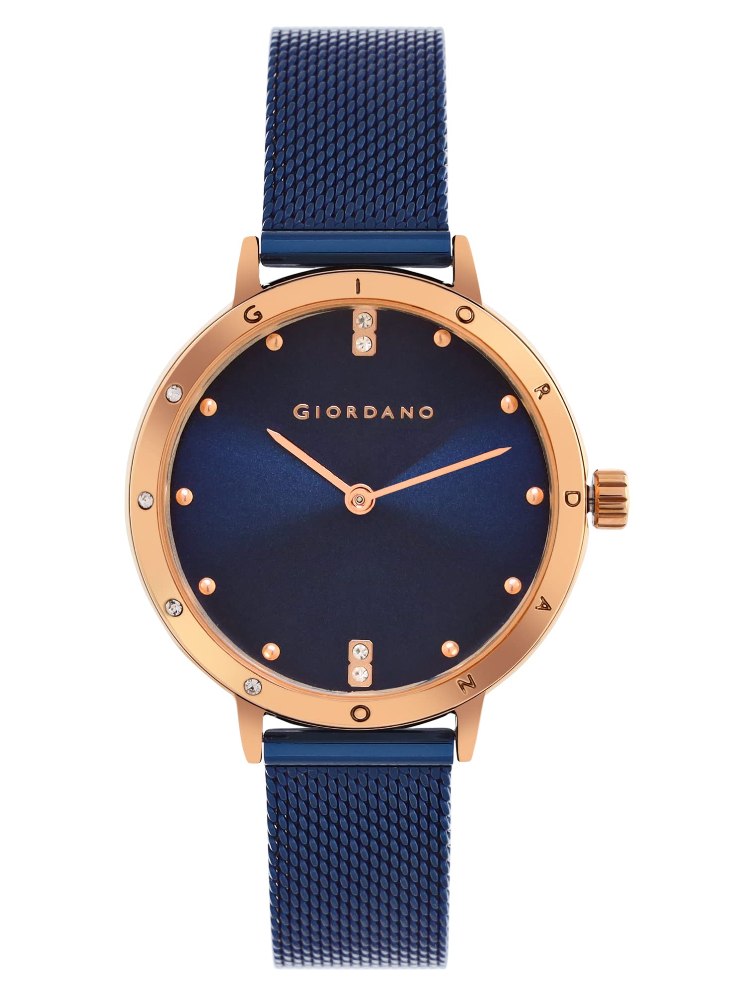 Designer Analog Women's Watch Metal Strap Diamond Studded Classic-A2085-image-29