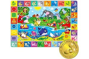 QUOKKA Toddler Play Mats for Floor - Extra Thick Non-Slip Floor Mat