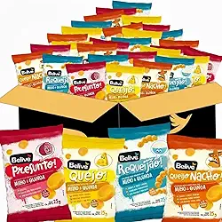 Kit Lanche Escolar Saudável Sem Glúten 25g 4 Sabores (30 un)