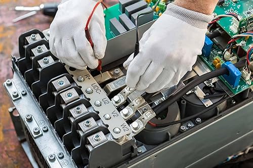 Miniatura 9 de Static Care ESD Guantes antiestáticos, opciones recubiertas, nailon y carbono conductor para uso en electrónica, semiconductor