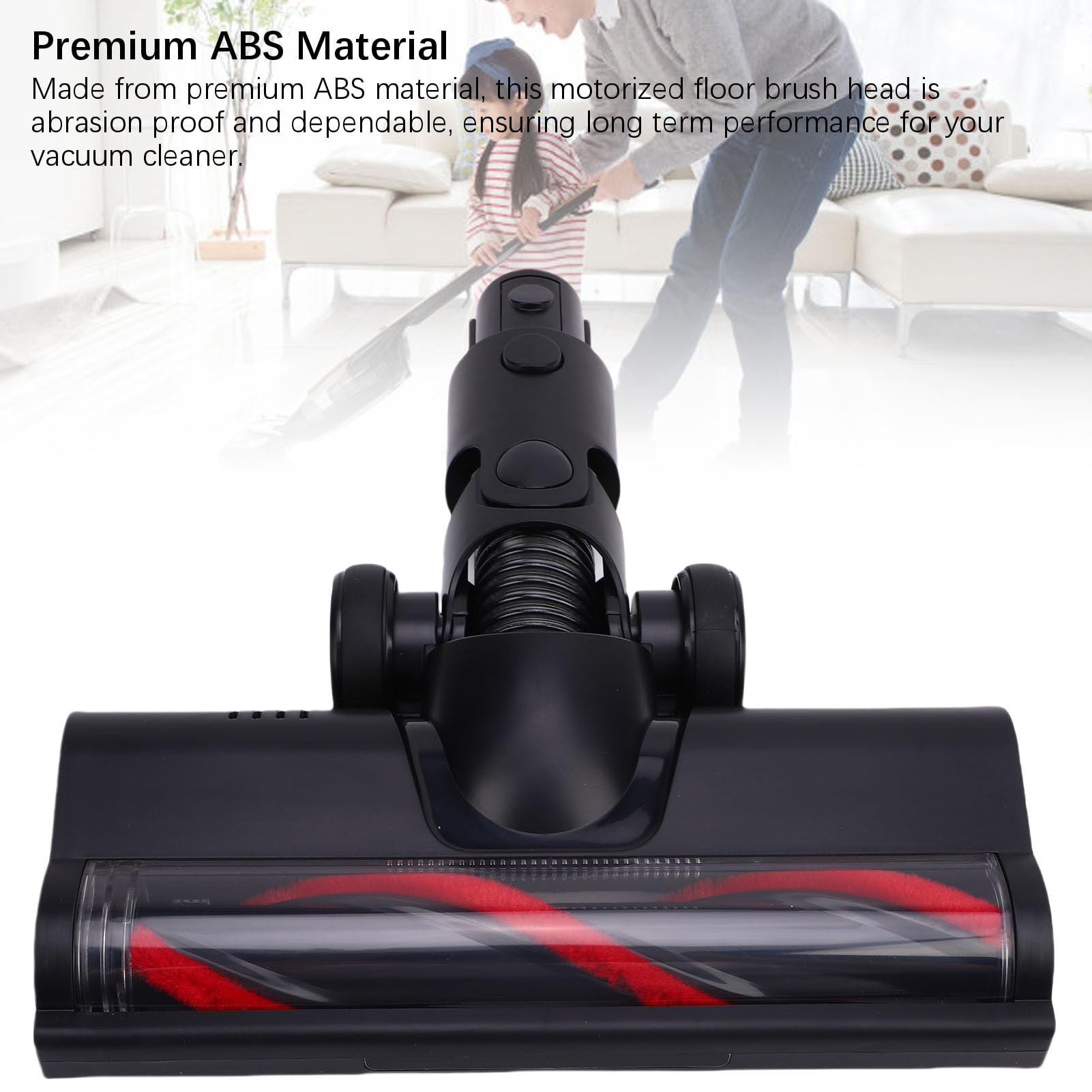 Srliya Reemplazo del Cabezal del Cepillo para Pisos de Aspiradora con Material ABS de Primera Calidad Accesorio de Cepillo Principal Ideal para Las Necesidades de Limpieza del Hogar