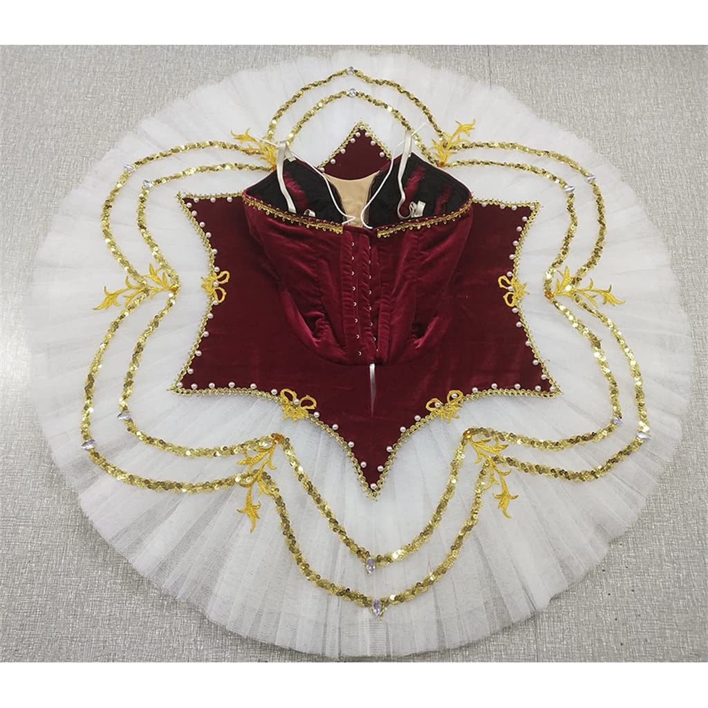 Amazon.co.jp: UXZDX 大人のプロのバレエ ステージ衣装女の子