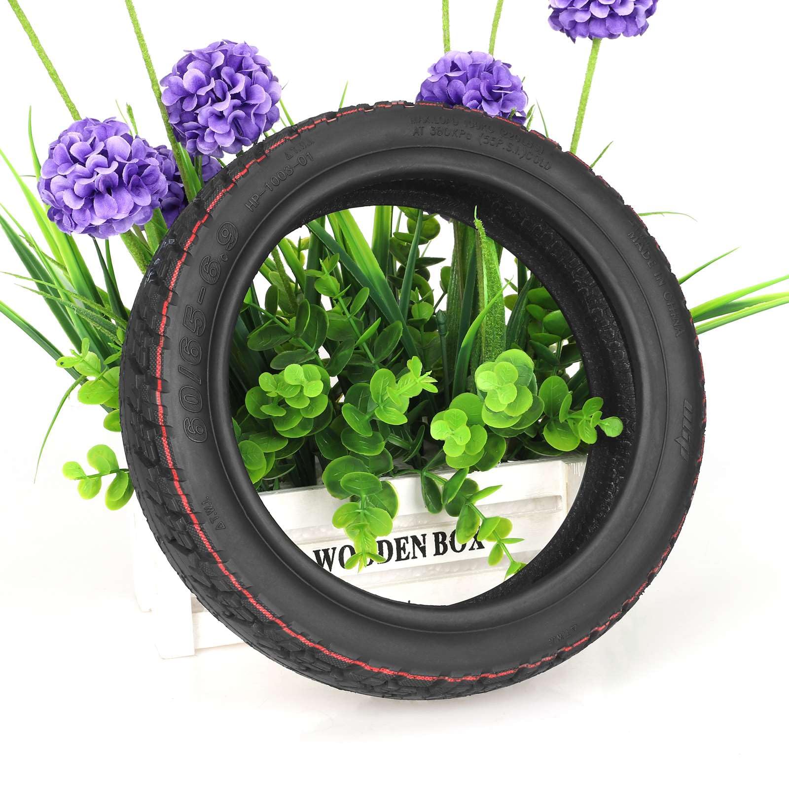 60/65-6,9 Selbstreparierender Off-Road Schlauchlose Reifen für Ninebot Max G2 G2D G2E Elektroroller Reifen 10 Zoll Roller Ersatzreifen (Selbstreparierender OffRoad-2 Stück)