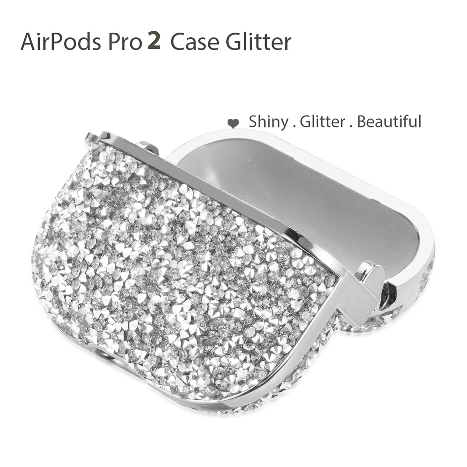 Amazon | Miitoomo AirPods ケース キラキラ輝くダイヤモンドケース