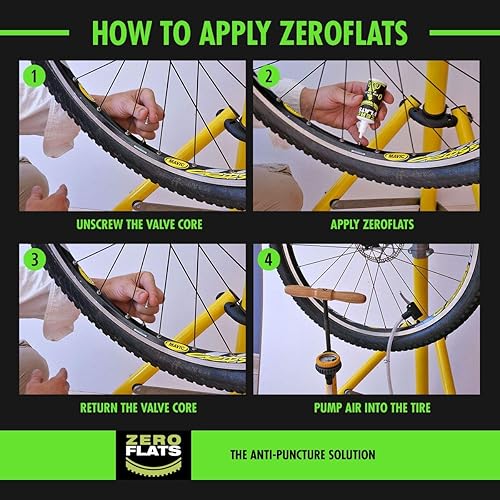 Miniatura 7 de Sellador antipinchazos para neumáticos de bicicleta - 8.5 fl oz  Neumáticos estándar, sin cámara y tubulares  Todos los neumáticos de bicicleta