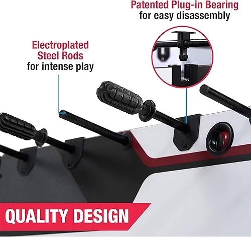 Miniatura 6 de MD Sports Combination Games - Colección de arcade de múltiples estilos, billar, ping pong, hockey, baloncesto y futbolín, incluye todo lo básico