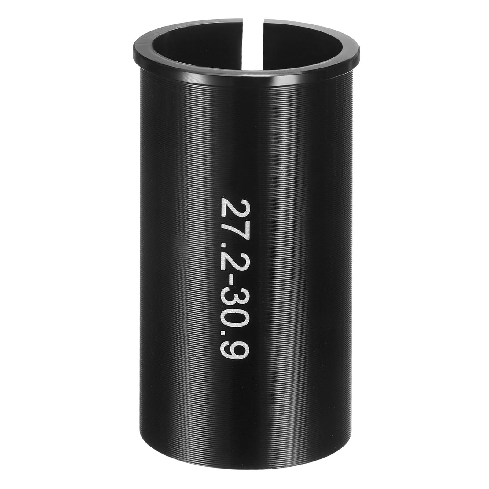 sourcing map Alloy Bike Seat Post Reducer Shim 27.2mm to 30.9mm 60mm Length Aluminum Bicycle Reducing Sleeve Conversion Seat Post Tube Adapter for Mountain Bike Road Bike City Bike