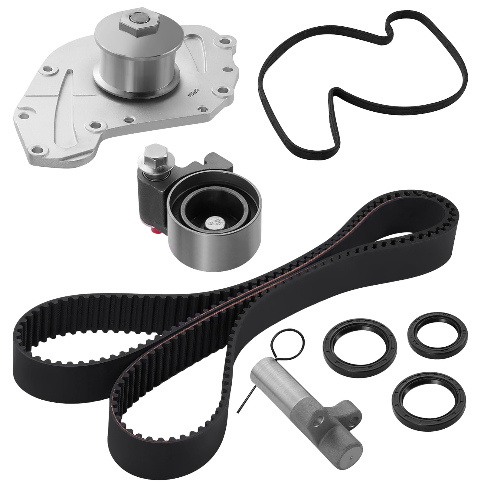 BDFHYK TBK575 Engine Timing Belt Kit with Water Pump Compatible with Chrysler 300 Pacifica Sebring Town & Country Compatible with Dodge Charger Avenger Journey Nitro 3.5L 4.0L V6-image-35