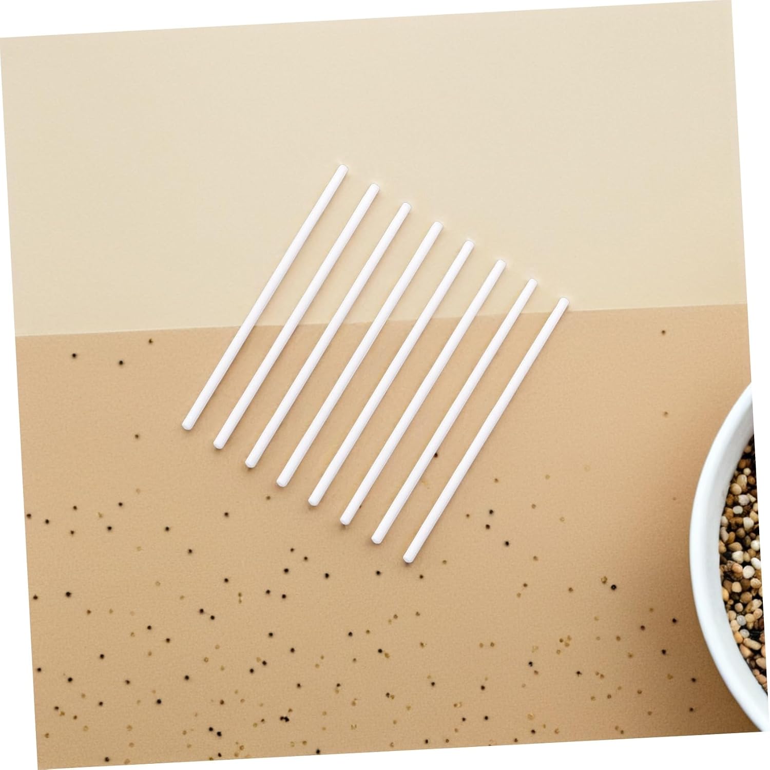 NUOBESTY 40pcs Ceramic Hanging Burning Rods Tools for Jewelry Making Oxide Construction for Pottery and Bead Crafts