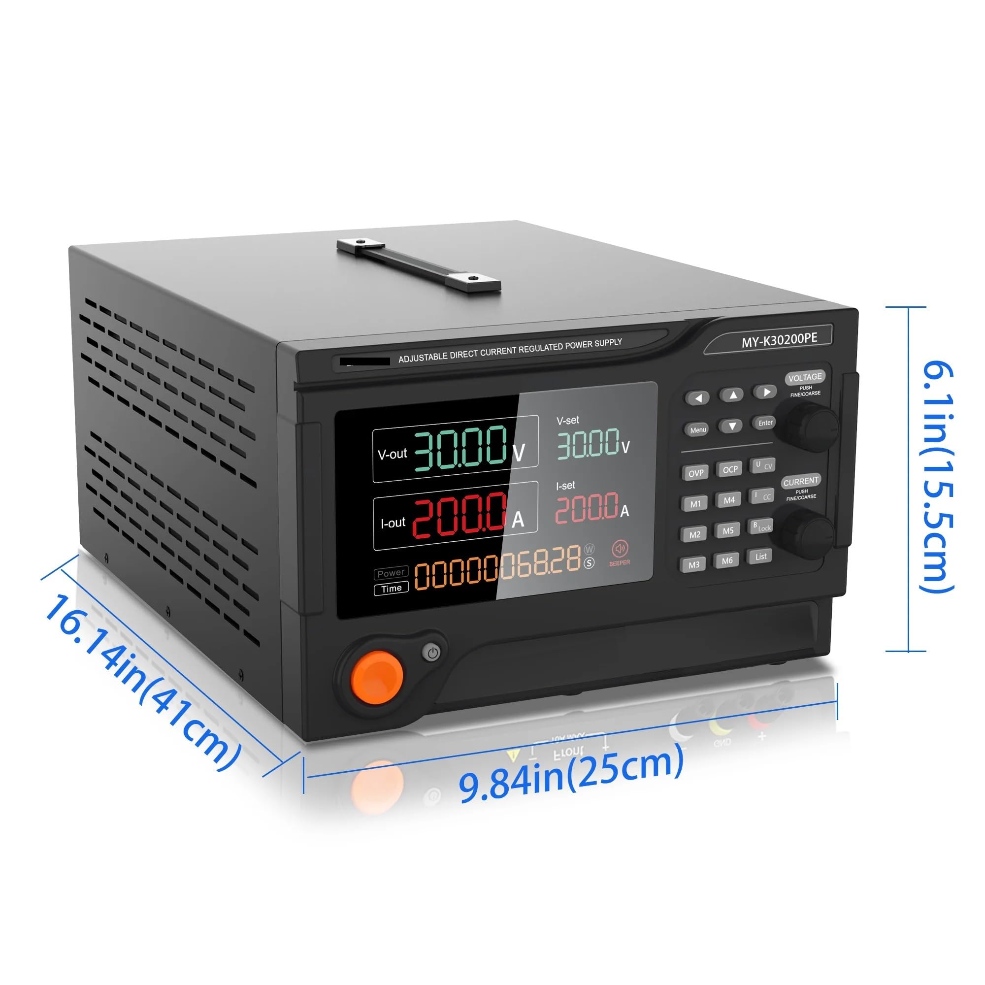 alimentazione elettrica del laboratorio, Alimentatore da laboratorio CC regolabile, variabile, programmabile, da banco, alimentatore ad alta potenza, alimentatore programmabile regolabile(ETM-15100PC)