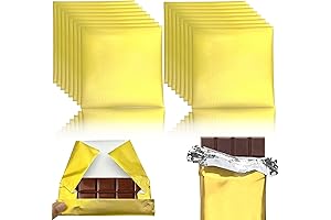 Dxlang 200 Pcs Chocolate Candy Bar Wrappers
