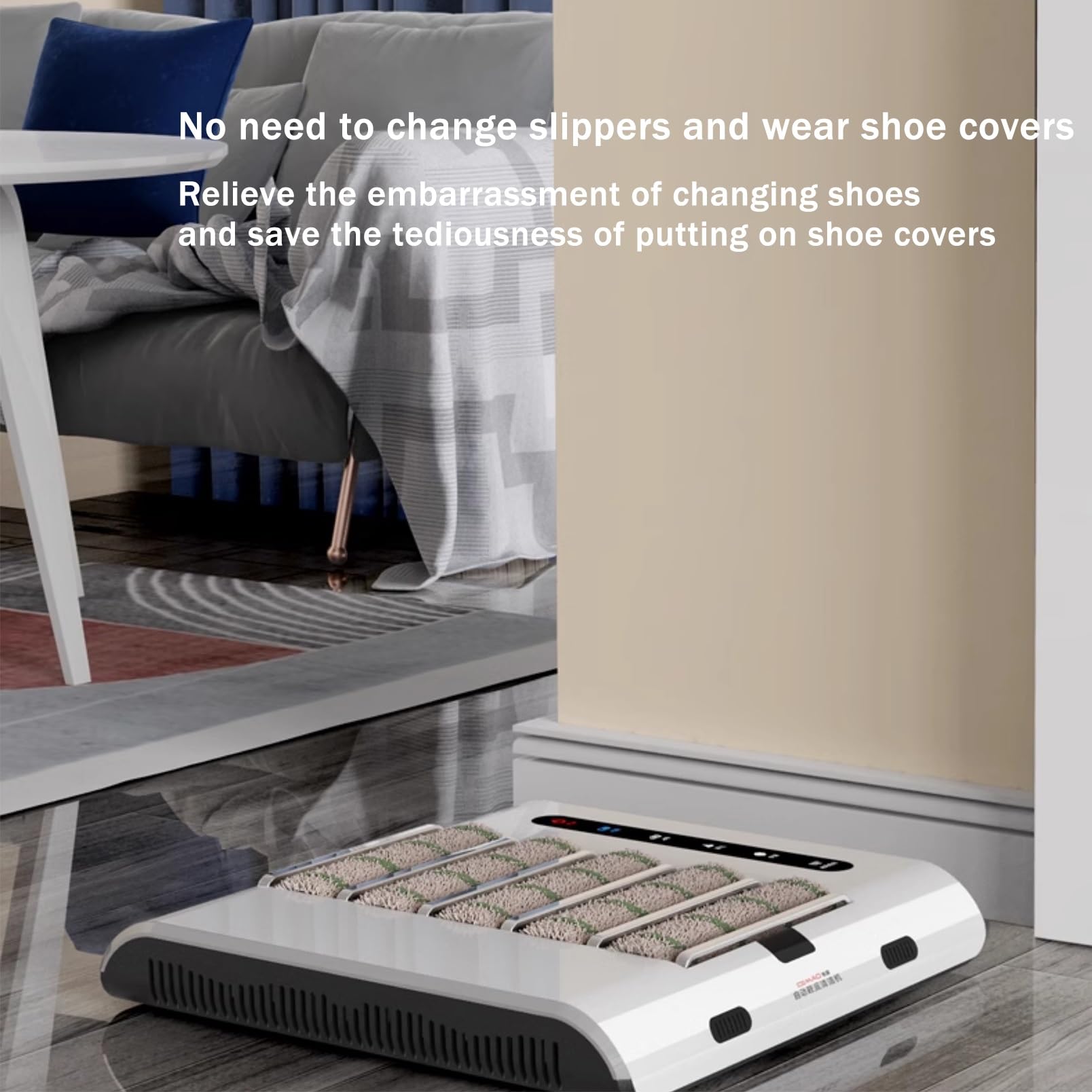 Máquina automática de limpieza de suelas, cepillo limpiador de zapatos de 260 rpm, pulidora sin agua para el hogar y el hotel
