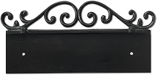 NACH House Address Sign, Outdoor Address Plaque, Cast Iron House Number Sign, House Number Wall Plaque for Outside, Address Display, Wall Decor, Wall Mount Sign, Old World, 3 Numbers, Cast Iron, 13 x 8 x 1", KA-OLDWORLD-3