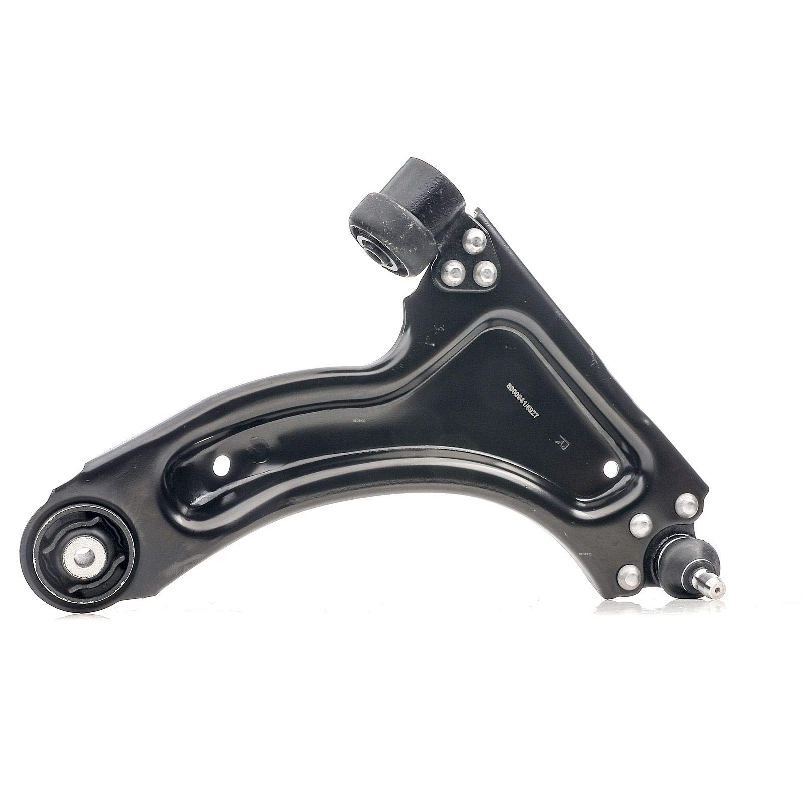 RIDEX 273C0130 Barra oscilante de suspensión de ruedas Delantero Derecha con accesorios con apoyo de caucho con material de fijación Compatible con OPEL Corsa C Hatchback X01