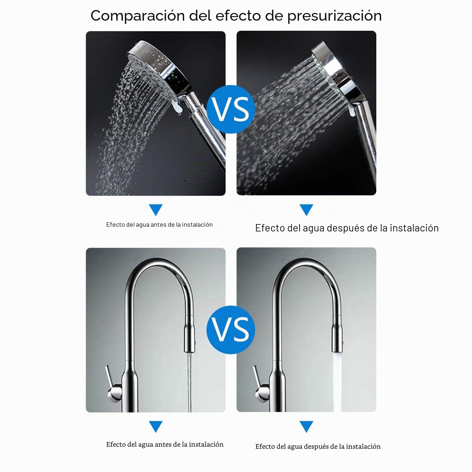 Bomba de Refuerzo Doméstica de 180W con Parada de Arranque Inteligente de Poco Ruido para Aumentar la Presión del Agua en el Jardín de su Casa