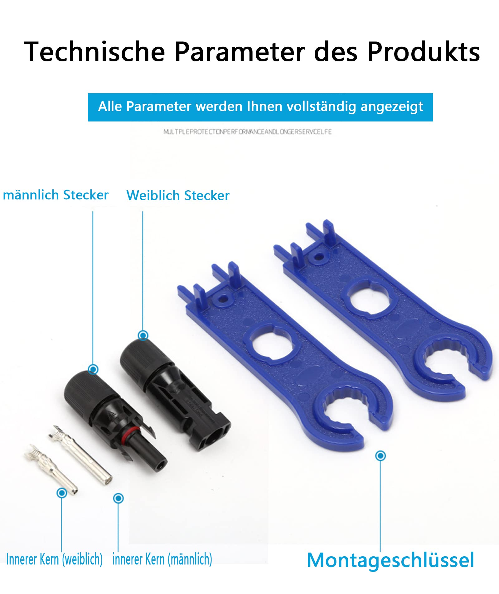 20 Paar Solarstecker – Einfach Anschließen Für Deine Solaranlage (2,5/4/6 Mm²)