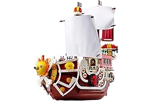 Anime Pirate Thousand Sunny Model Building Kit - 1484 PCS