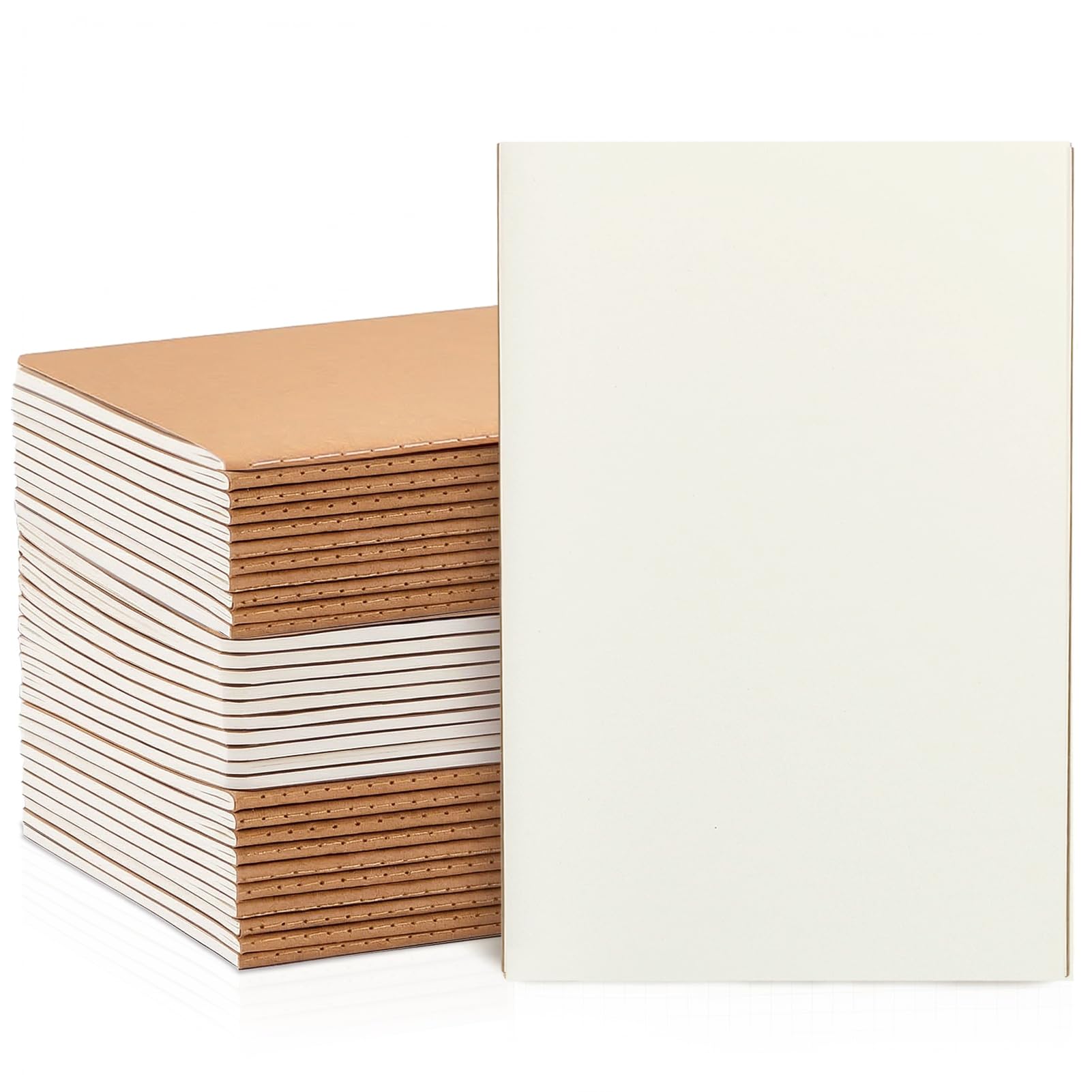 VEESUN 10er Pack Notizbücher Blanko Seiten/Liniert Seiten A5 Notizblock