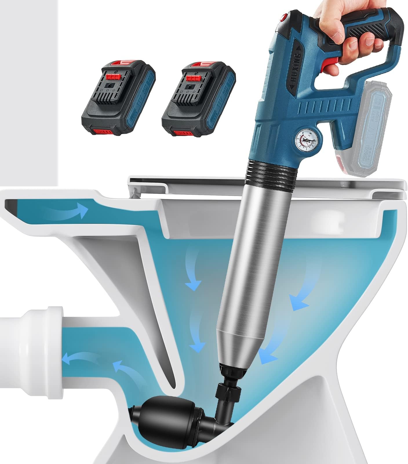 Dr. Rooter Pro Force Plus Plunger Home & Kitchen