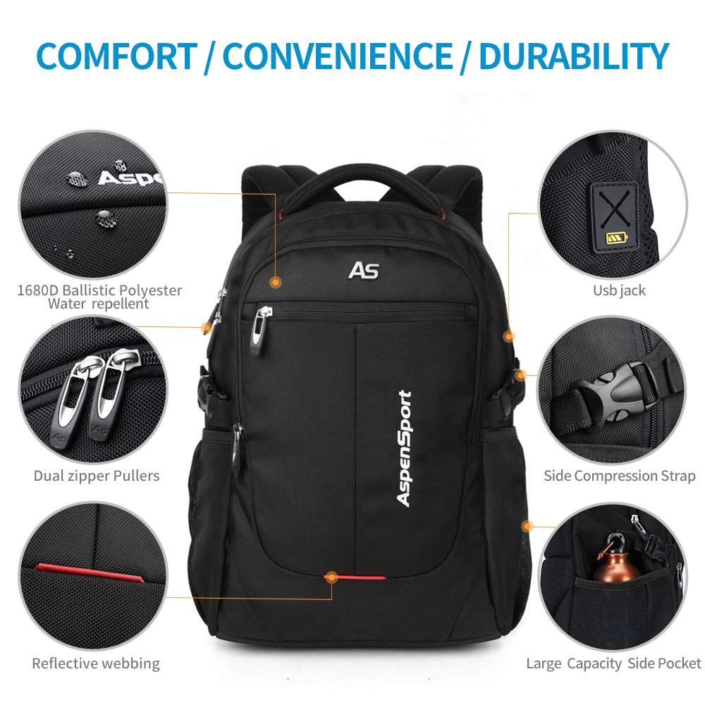backpack for a gaming 17 inch laptop Lenovo Legion 17 Laptop Bag: Armored Hard Shell Backpack II: Laptops