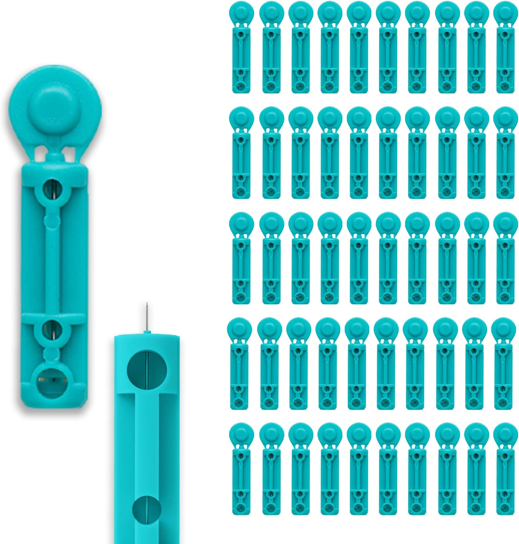 50 x 28G Manufacturer Confirmed Fully Compatible Lancets for PiC Indolor, Microlet, Freestyle, Abbott, One Touch, SD and many more
